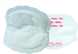 Акция на Накладки для груди Nuby хлопчатобумажные одноразовые черные 30 шт (NV0107002) от Rozetka