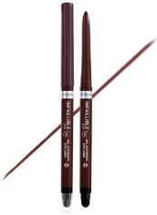 Акция на Водостойкий автоматический гелевый карандаш для век L'Oreal Paris Infaillible Grip Liner Brown Denim коричневый 1 г (3600524026660) от Rozetka