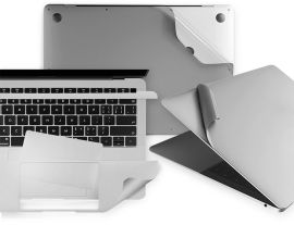 Акція на CoteetCI Fuselage Film Set Silver (MB1096-TS) for MacBook Pro 13" M1 / Pro 13" M2 від Y.UA