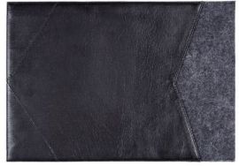 Акція на Gmakin Cover Envelope Leather Felt Black (GM09-12) for MacBook 12" від Stylus