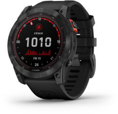 Акція на Garmin Fenix 7X Solar Slate grey with black band (010-02541-01) від Y.UA