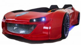 Акция на Детская кровать машина Fantasy Jaguar красная от Stylus