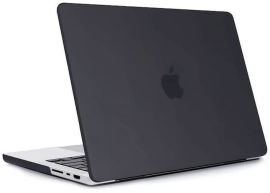 Акція на MyCase Soft Touch Matte Black for MacBook Pro 14" M1 від Stylus