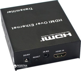Акция на Удлинитель HDMI сигнала Value по UTP до 120 м, поддержка 3D Черный (S0614) от Rozetka
