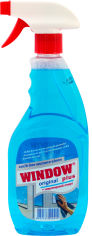 Акция на Упаковка средства для мытья окон Window Plus Синий (на основе нашатырного спирта) с распылителем 500 мл х 15 шт (4820167000424) от Rozetka