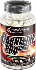 Акция на Жиросжигатель IronMaxx Carnitine Pro 130 капсул (4260196299114) от Rozetka