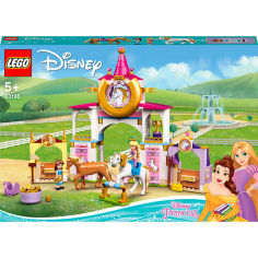 Акция на Конструктор LEGO Disney Princess Королевская конюшня Белль и Рапунцель 239 деталей (43195) от Foxtrot