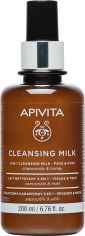 Акция на Очищающее молочко Apivita 3 в 1 для лица и глаз 200 мл (5201279072865) от Rozetka