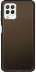 Акція на Чехол Samsung для Galaxy A22 (A225) Soft Clear Cover Black (EF-QA225TBEGRU) від MOYO