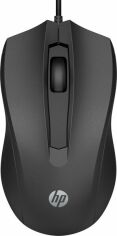 Акція на Мышь HP 100 Wired Mouse (6VY96AA) від MOYO