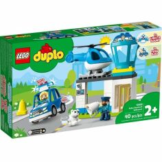 Акція на LEGO 10959 DUPLO Town Полицейский участок и вертолёт від MOYO