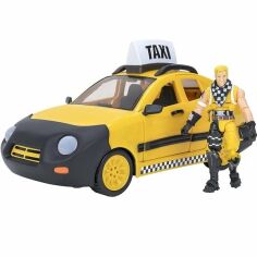 Акция на Коллекционная фигурка Jazwares Fortnite Joy Ride Vehicle Taxi Cab от MOYO