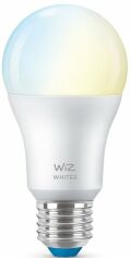 Акция на Умная лампа WiZ E27 8W (60W 806Lm) A60 2700-6500K Wi-Fi (929002383502) от MOYO