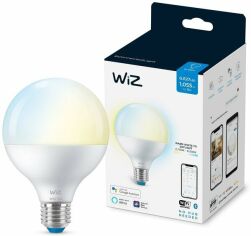 Акція на Умная лампа WiZ E27 11W(75W 1055Lm) G95 2700-6500K Wi-Fi (929002451002) від MOYO