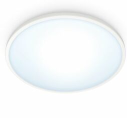 Акция на Умный потолочный светильник WiZ SuperSlim Ceiling 16W 2700-6500K Wi-Fi белый (929002685101) от MOYO