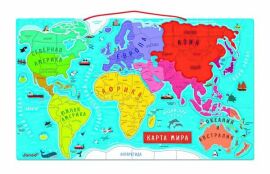 Акция на Магнитная карта мира Janod русский язык (J05483) от MOYO