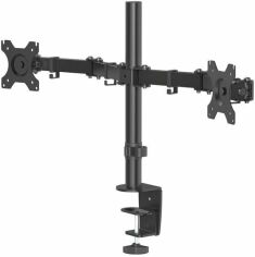 Акція на Подставка HAMA Holder 2 для монитора настольная 33-81 cm (13"-32") 2 scr black (00118491) від MOYO