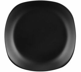 Акция на Тарелка десертная квадратная Ardesto Molize 20 см, Black (AR2919MB) от MOYO