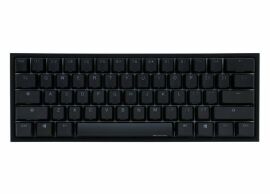 Акция на Игровая клавиатура Ducky One 2 Mini, Cherry Silent Red, RGB LED, UA/RU, Black-White (DKON2061ST-SRUPDAZT1) от MOYO