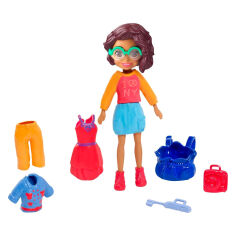 Акция на Набор Polly Pocket Fashion Маленькая модница Шани (GDM01/GDM03) от Будинок іграшок