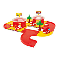 Акция на Трек Wader Play tracks city Пожежна станція (53510) от Будинок іграшок
