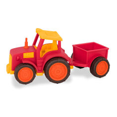 Акция на Машинка Battat Баттатмобіль Трактор Wonder Wheels (VE1018Z) от Будинок іграшок