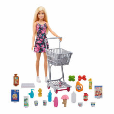Акция на Кукольный набор Barbie Продуктовый магазин (GTK94) от Будинок іграшок