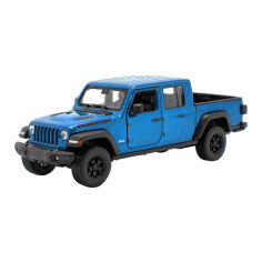 Акция на Автомодель Welly 2007 Jeep gladiator rubicon pick-up синяя (24103W/3) от Будинок іграшок