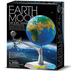 Акция на Набор для исследований 4M KidzLabs Модель Земля-Луна (00-03241) от Будинок іграшок