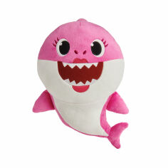 Акция на Інтерактивна м’яка іграшка Baby shark Мама акуленятка 30 см (61033) от Будинок іграшок