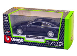Акция на Автомодель Bburago Mercedes-Benz CL-550 черный 1:32 (18-43032 black) от Будинок іграшок