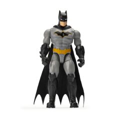 Акція на Ігрова фігурка Batman Бетмен у сірій броні з сюрпризом 10 см (6055946/6055946-11) від Будинок іграшок