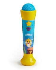 Акция на Интерактивная игрушка Baby Shark Музыкальный микрофон (61117) от Будинок іграшок