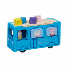 Акция на ​Ігровий набір-сортер Peppa Pig Шкільний автобус Пеппи (07222) от Будинок іграшок