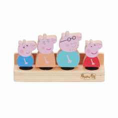 Акція на Набір фігурок Peppa Pig Сім'я Пеппи (07628) від Будинок іграшок
