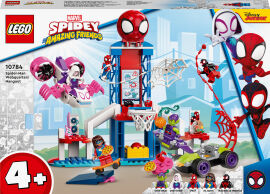 Акція на Конструктор LEGO Marvel Павук та його чудові друзі Вечірка у штабі Людини-Павука (10784) від Будинок іграшок