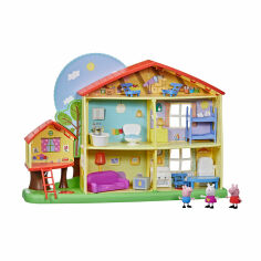 Акція на Игровой набор Peppa Pig Коттедж Пеппы День-Ночь (F2188) від Будинок іграшок