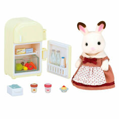 Акция на Игровой набор Шоколадный кролик Мама у холодилька Sylvanian Families (5014) от Будинок іграшок