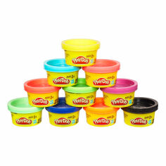 Акція на Маса для ліплення Play-Doh 10 баночок (22037) від Будинок іграшок