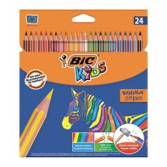 Акция на Карандаши BIC Kids Tropicolors2 24 шт (950525) от Будинок іграшок