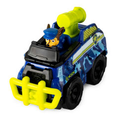 Акция на Автомобиль Paw Patrol Джунгли с фигуркой Гонщика (SM16782-15) от Будинок іграшок