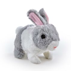 Акция на Интерактивная игрушка Addo Кролик маленький бело-серый (315-11161-B) от Будинок іграшок