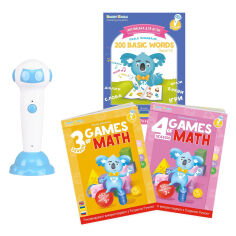 Акция на Набор Smart Koala Игры математики S 3, 4 English 1/3 сезон (SKS0GM34BW13) от Будинок іграшок