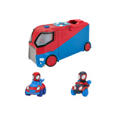 Акція на Машинка Marvel Spidey Feature Vehicle Spidey Транспортер (SNF0051) від Будинок іграшок