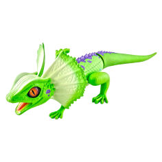 Акція на Інтерактивна іграшка Robo Alive Плащоносна ящірка зелена (7149-1) від Будинок іграшок