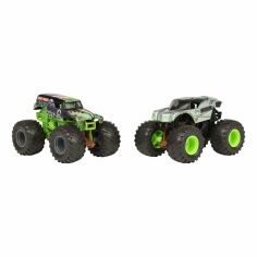 Акція на Набір машинок Monster Jam Grave digger Alien invasion 1:64 (6055949-1) від Будинок іграшок