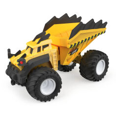 Акция на Машинка Monster Jam Dirt squad сіра з помаранчевим 1:64 (6055226-2) от Будинок іграшок