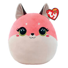 Акція на Подушка TY Squish-a-boos Рожева лисичка Roxie 40 см (39323) від Будинок іграшок