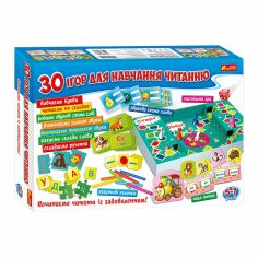 Акція на Великий набір Ranok creative 30 ігор для навчання читанню (12109098У) від Будинок іграшок