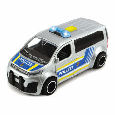 Акція на Машинка Dickie Toys SOS Мікроавтобус поліції Citroen 1:32 із ефектами 15 см (3712014-1) від Будинок іграшок